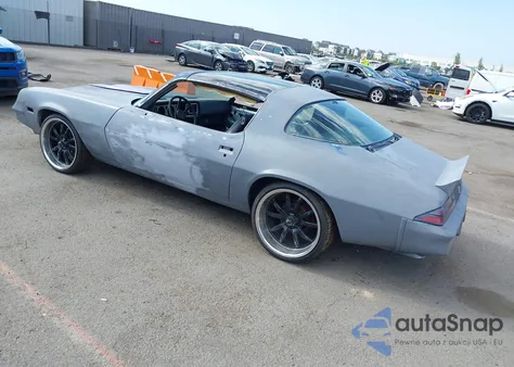 1981 Chevrolet Camaro Berlinetta из США, поврежденный, VIN 1G1AS87A4BL105775